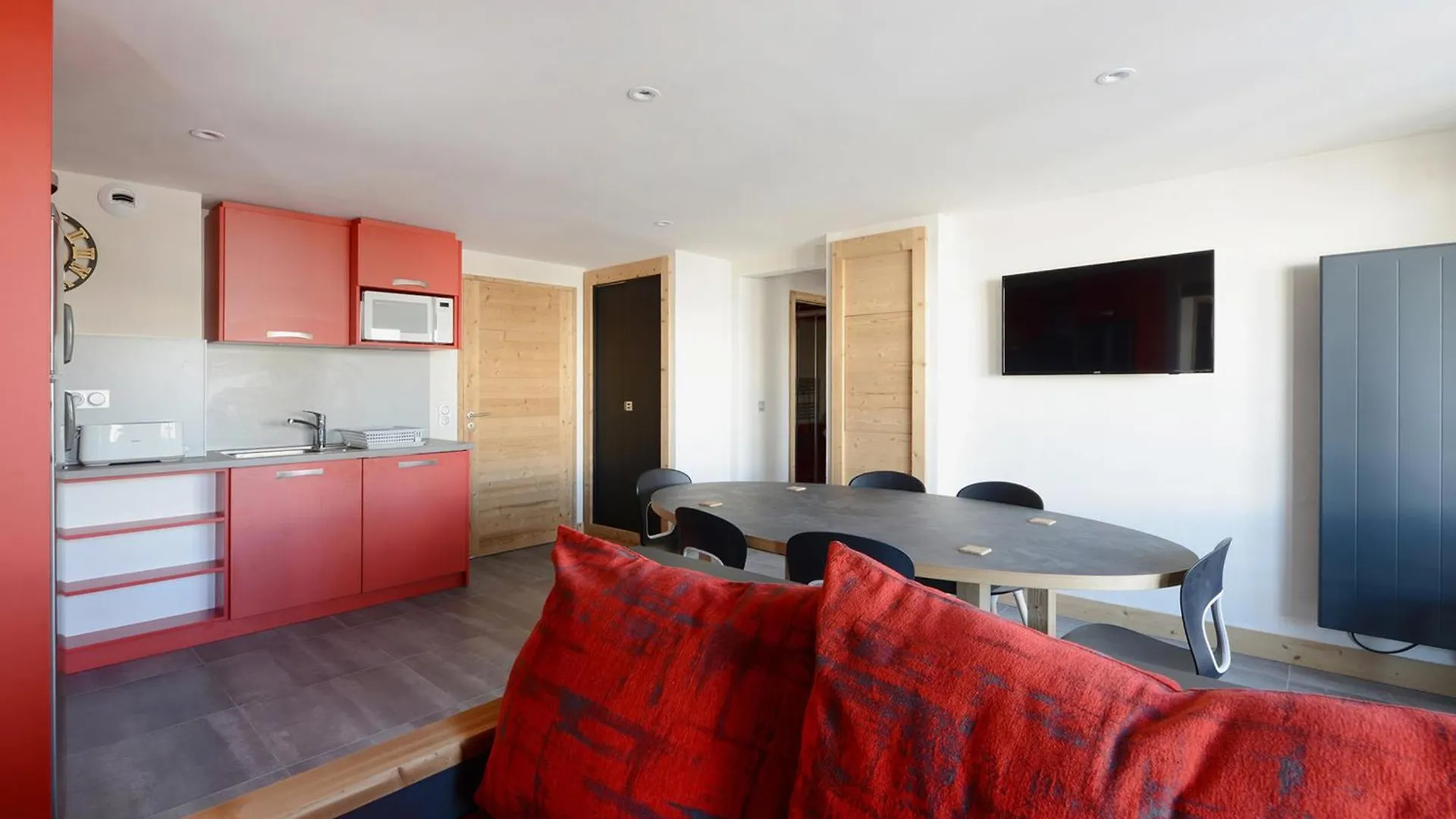 公寓 Charmant Appartement Renove, Proche Pistes, Espace Bien-Etre, La Plagne Tarentaise - Fr-1-181-2377